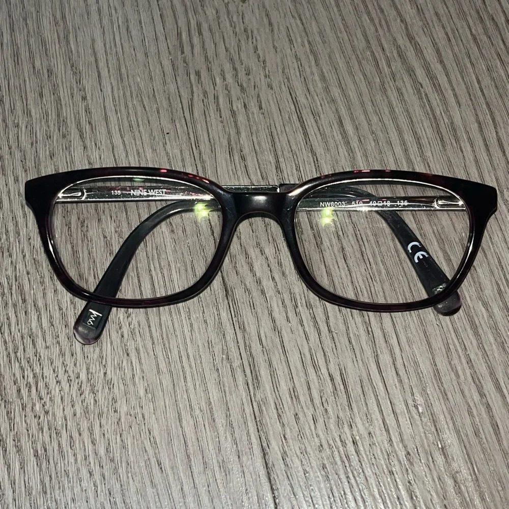 Nine West NW8003 Eyeglasses by Nine West, Purple/Tortoise, 49/18/135